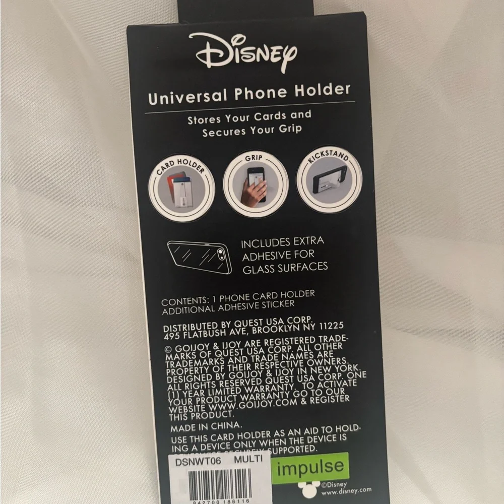 Disney Universal Phone Holder - White with Mickey & Friends